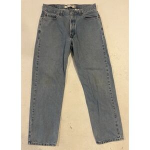 Vintage Levi's‎ 550 Relaxed Fit Jeans Men's Size 34x32 Blue Denim Light Wash